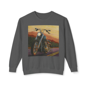  Sunset Ride Classic Motorcycle Sweatshirt