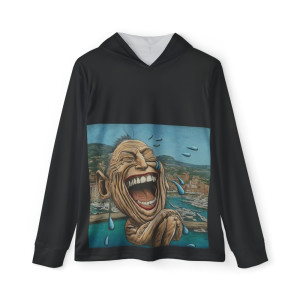 'Tears of Joy' Coastal Laughter Hoodie